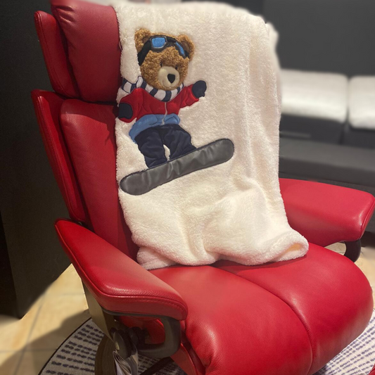 Coperta Plaid Teddy Snow 6M35155