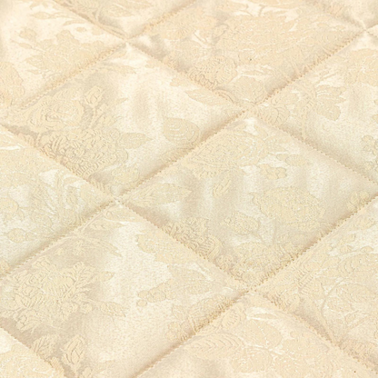 Copriletto Trapuntato Belfiore 100% Raso Jacquard di cotone