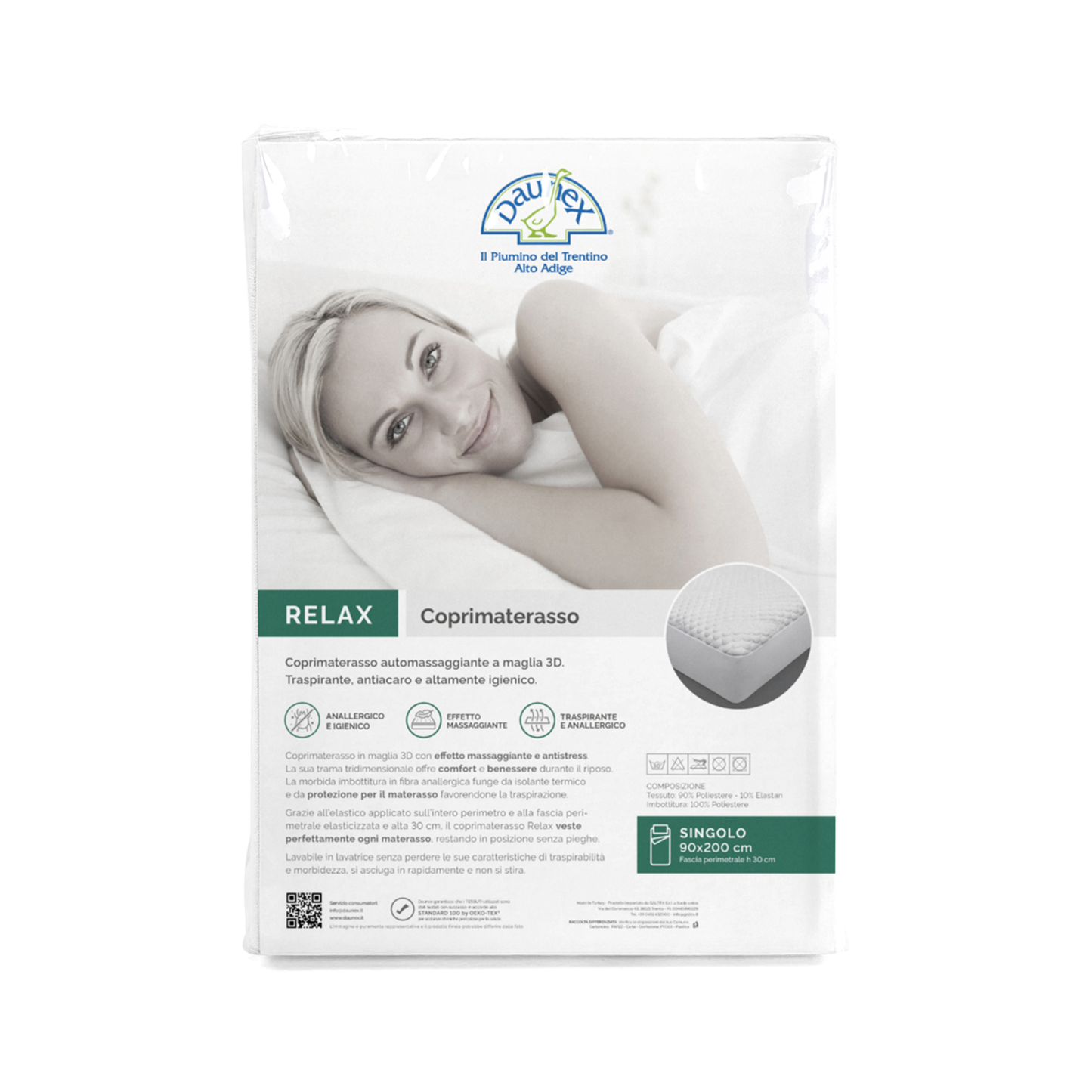 Coprimaterasso Relax h.30