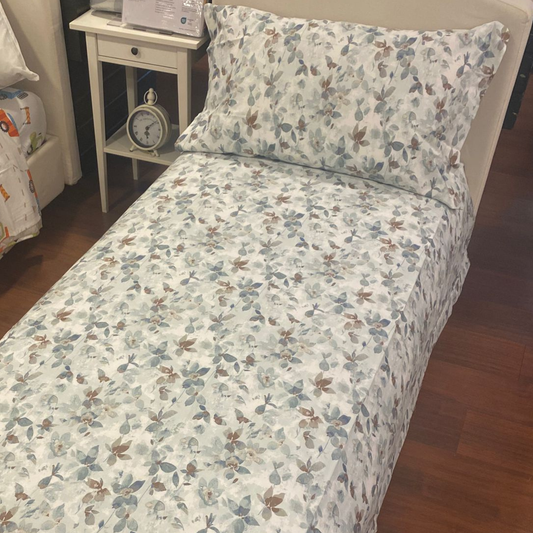 Copripiumino Garden su misura 100% cotone Pedersoli Casa