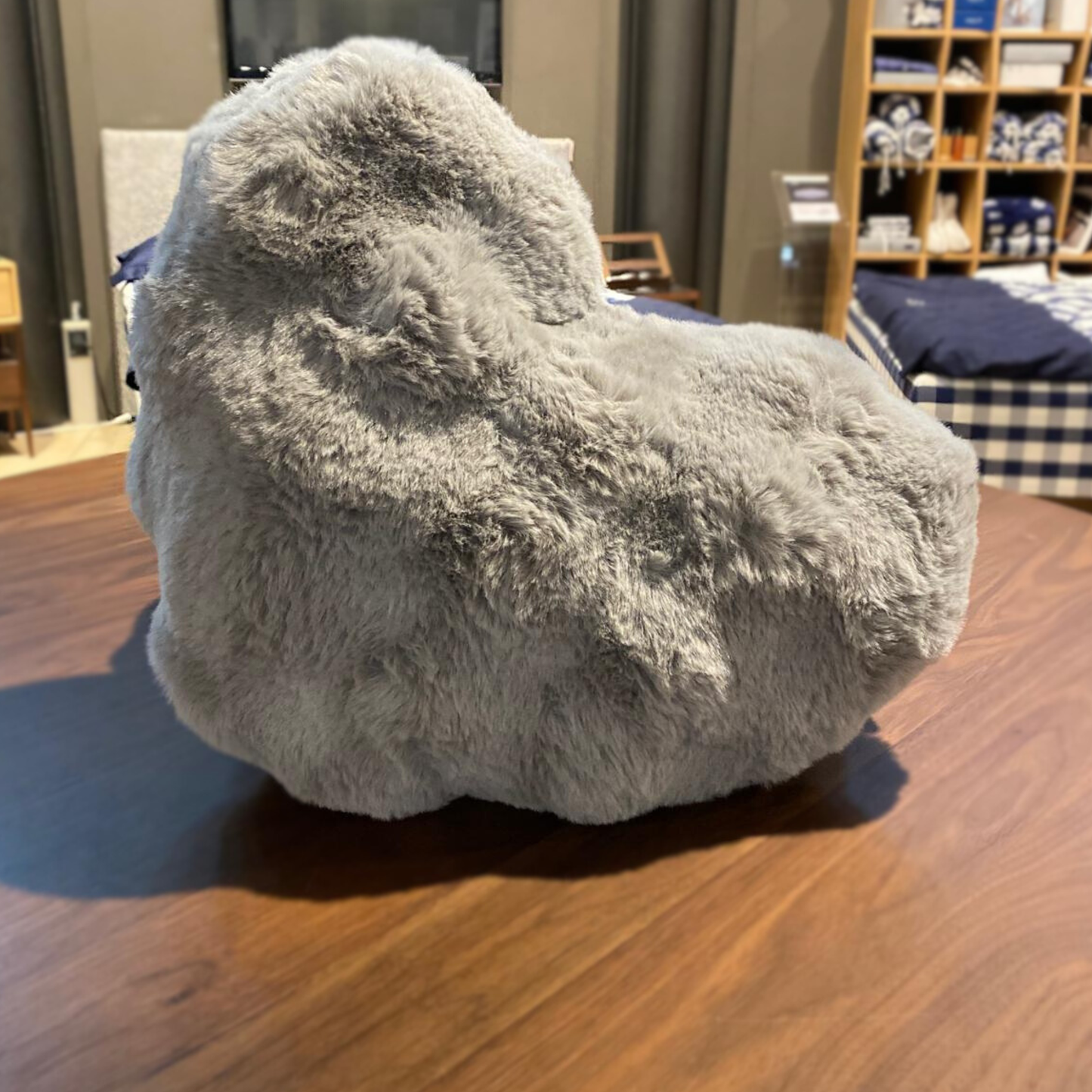 Cuscino a cuore Prestige in Ecopelliccia