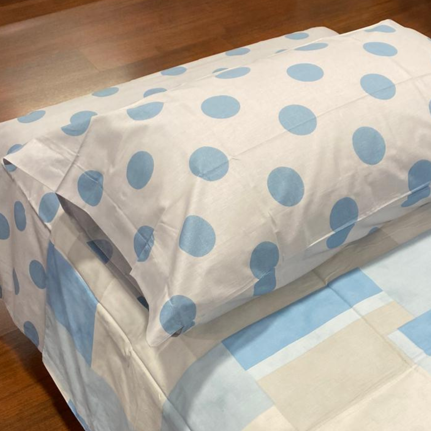 Parure Copripiumino Double Pois 8220 Geometrico 8351