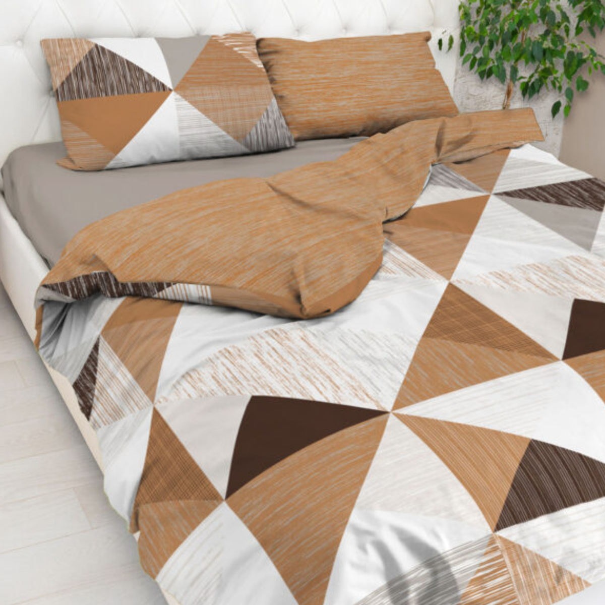 Parure Copripiumino Infinity City 100% puro cotone