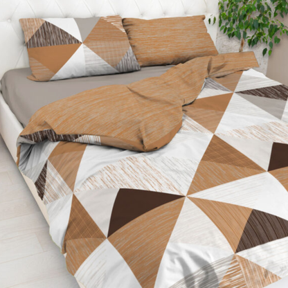 Parure Copripiumino Infinity City 100% puro cotone