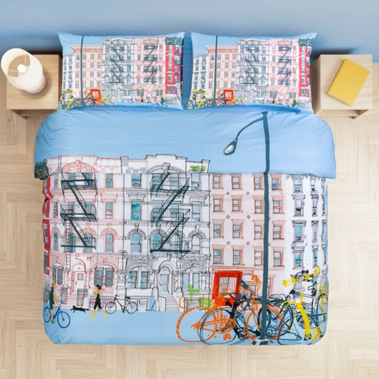 Parure Copripiumino NY East Village by Carlo Stanga