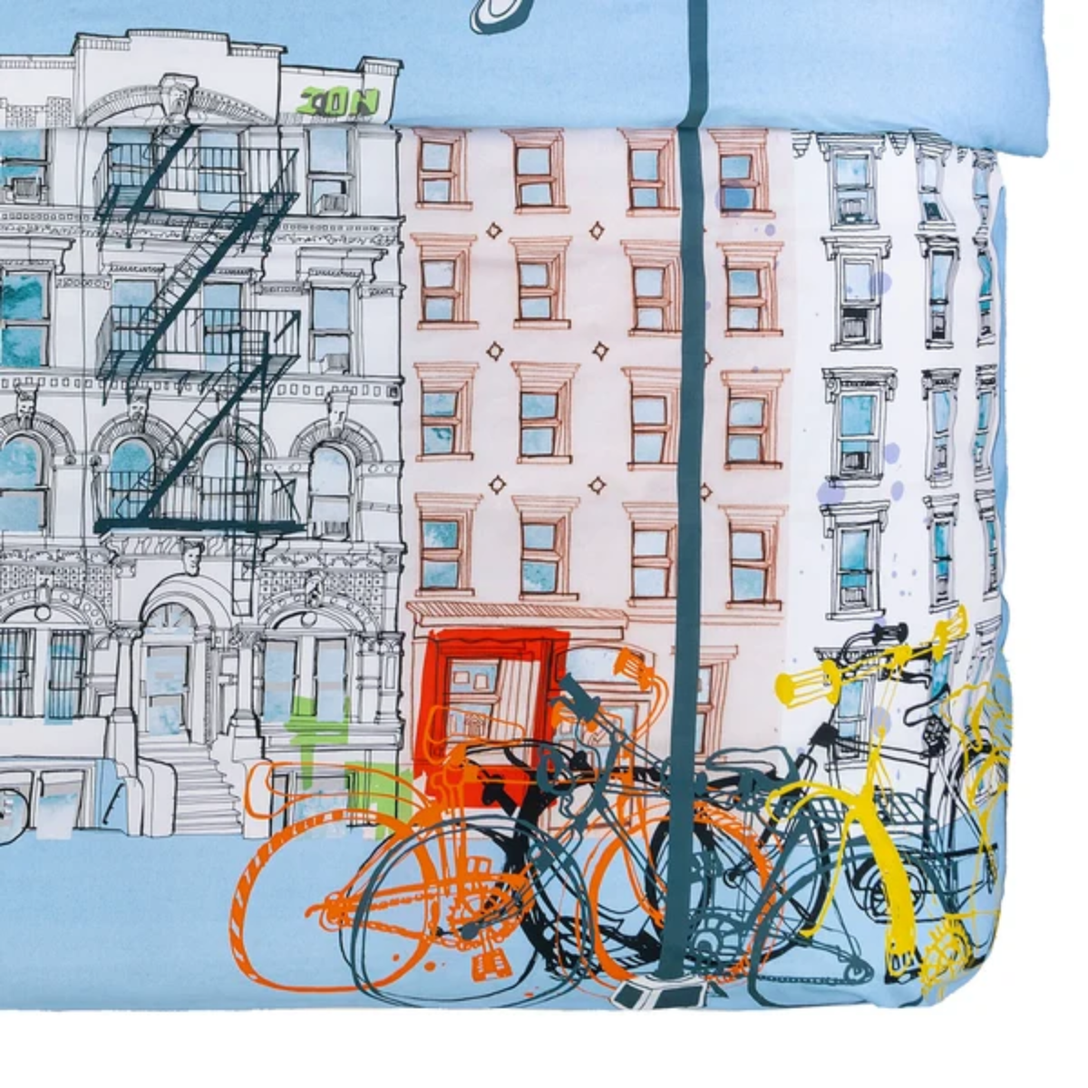 Parure Copripiumino NY East Village by Carlo Stanga