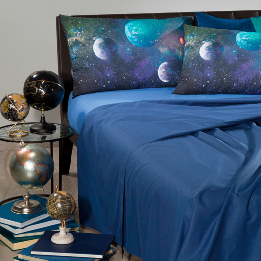 Parure Copripiumino Pianeti 100%  Cotone
