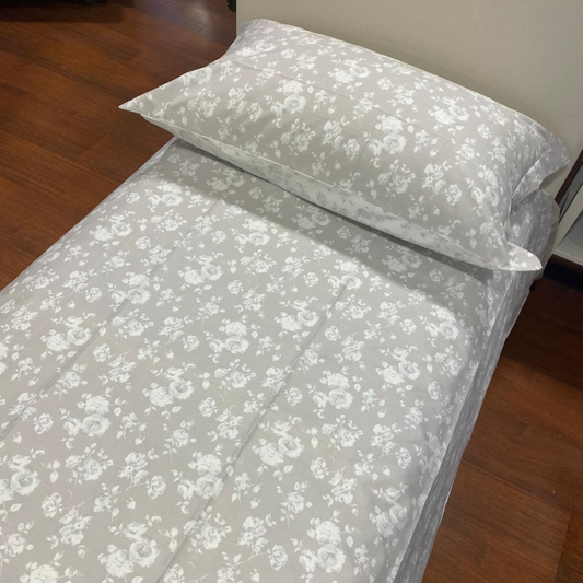 Copripiumino Roselline su misura 100% cotone Pedersoli Casa