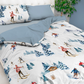 Parure Copripiumino Infinity Sci Mon Amour  100% puro cotone