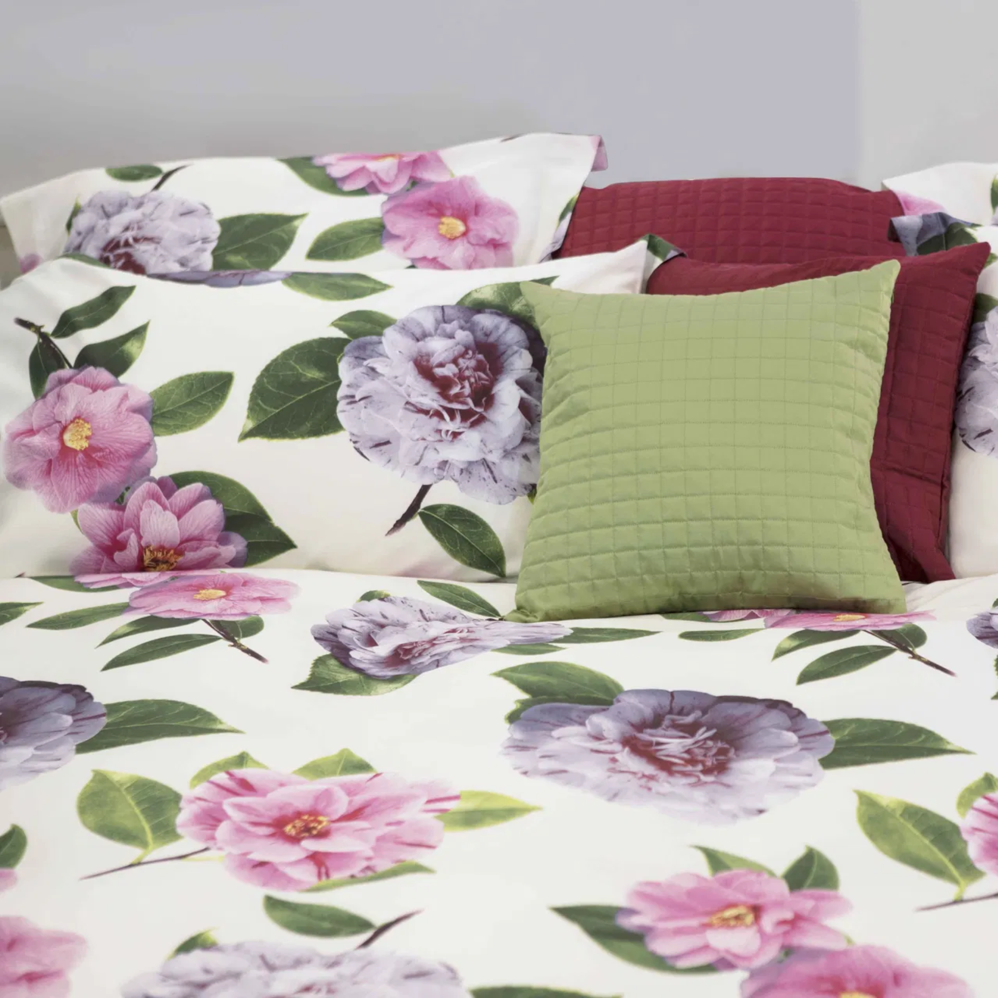 Completo lenzuola Camelia 100% raso 300TC