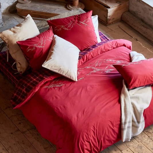 Parure copripiumino Grandeur Nature in percalle makò