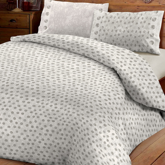 Parure Copripiumino Infinity Dots 100% puro cotone
