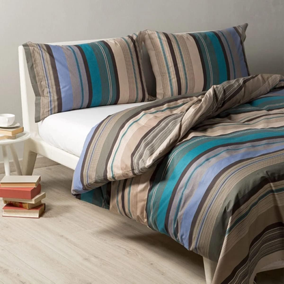 Parure Copripiumino Miller 100% Cotone   HAPPY BIRTHDAY