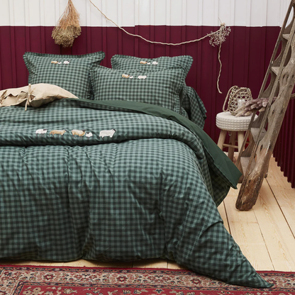 Parure copripiumino Shetland in percalle makò