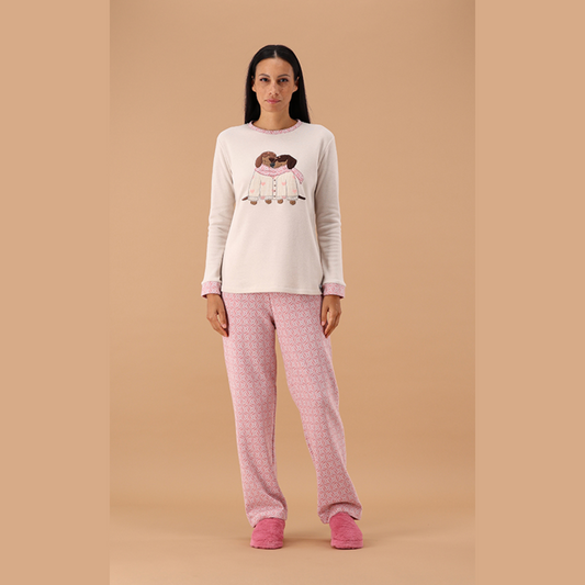 Pigiama Donna manica lunga 6P85045