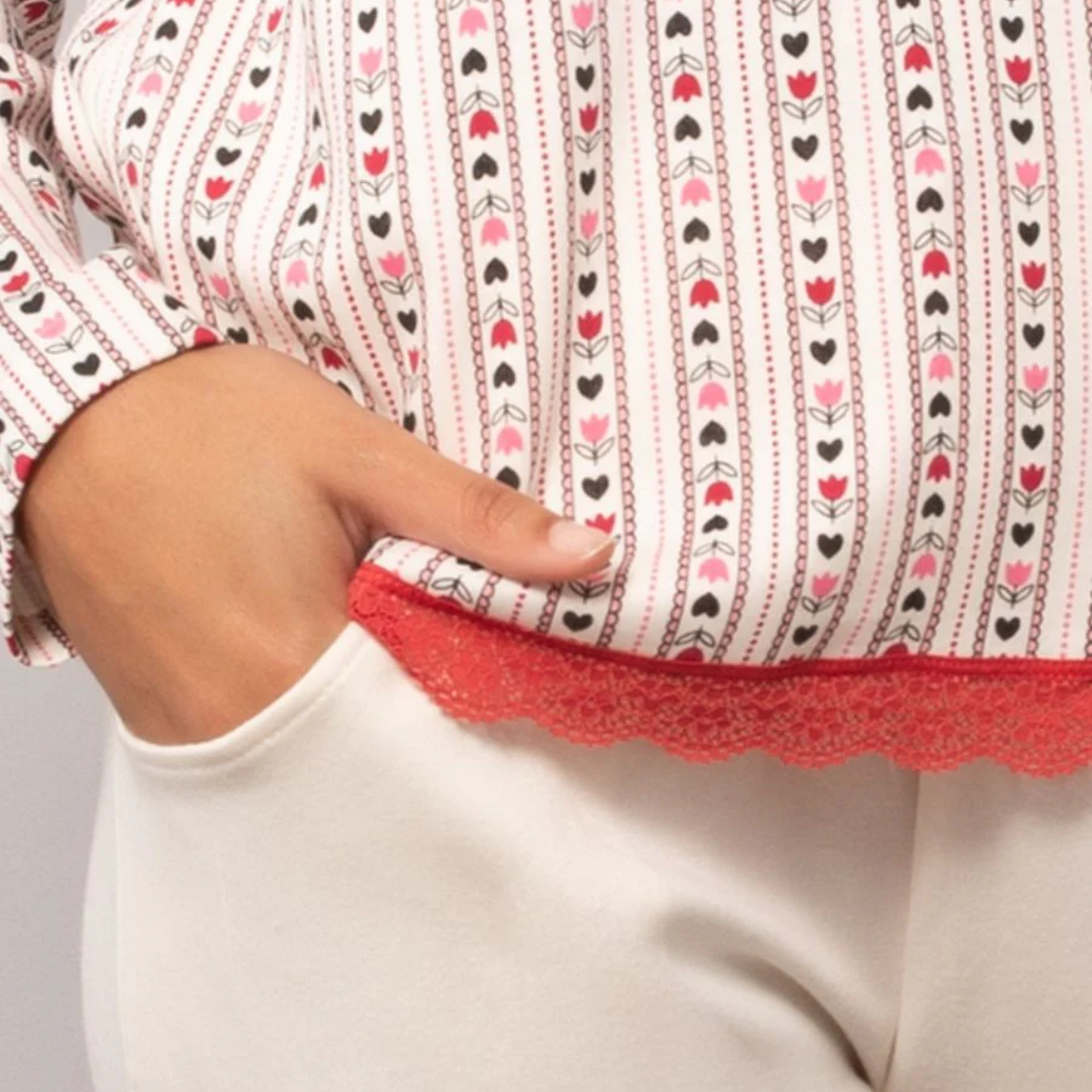 Pigiama Serafino M-TU11