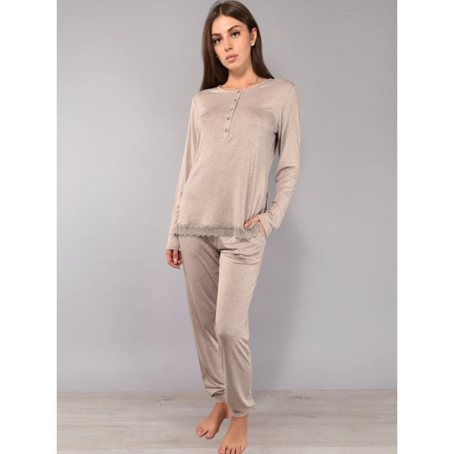 Pigiama serafino MC11