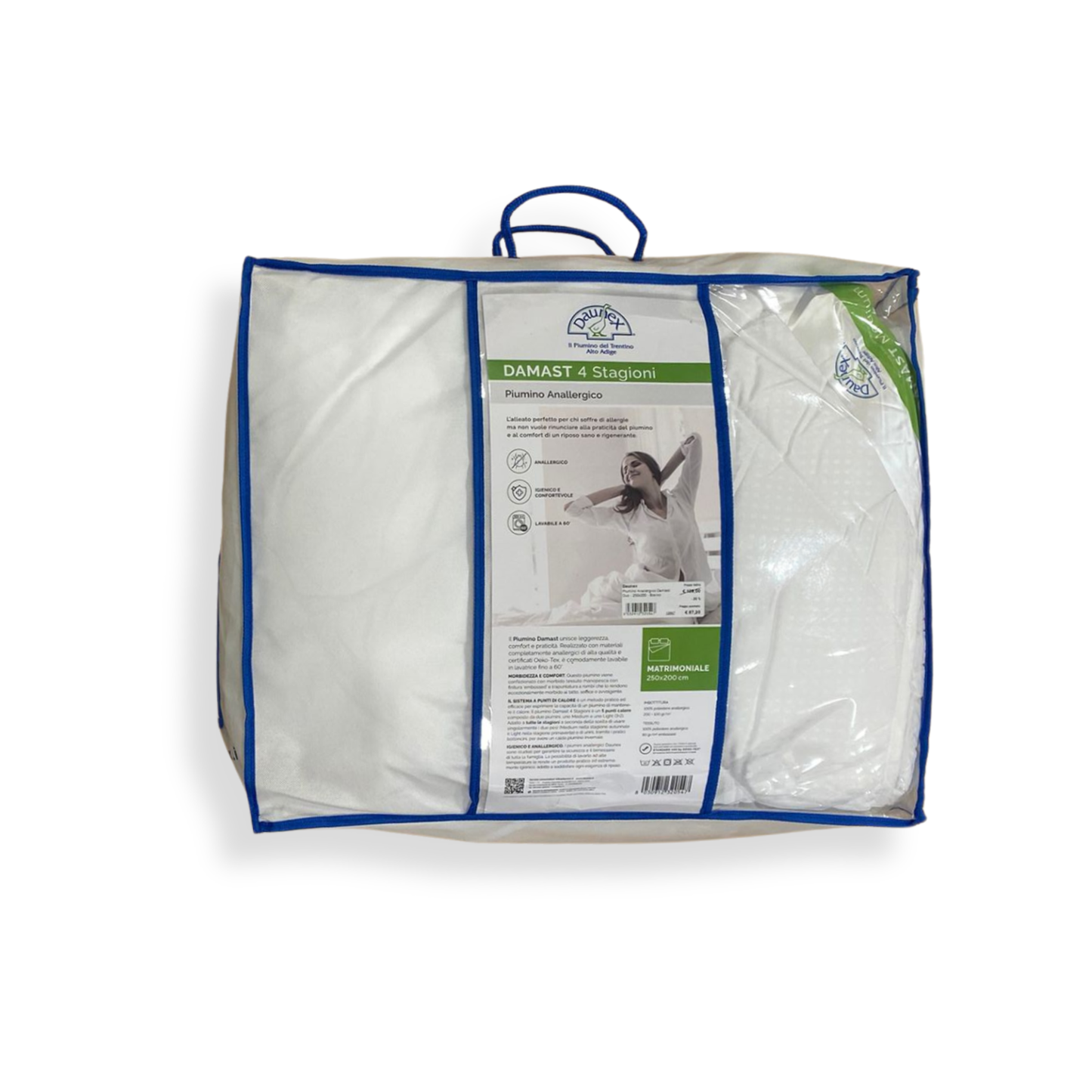 Piumino Anallergico Damast Duo