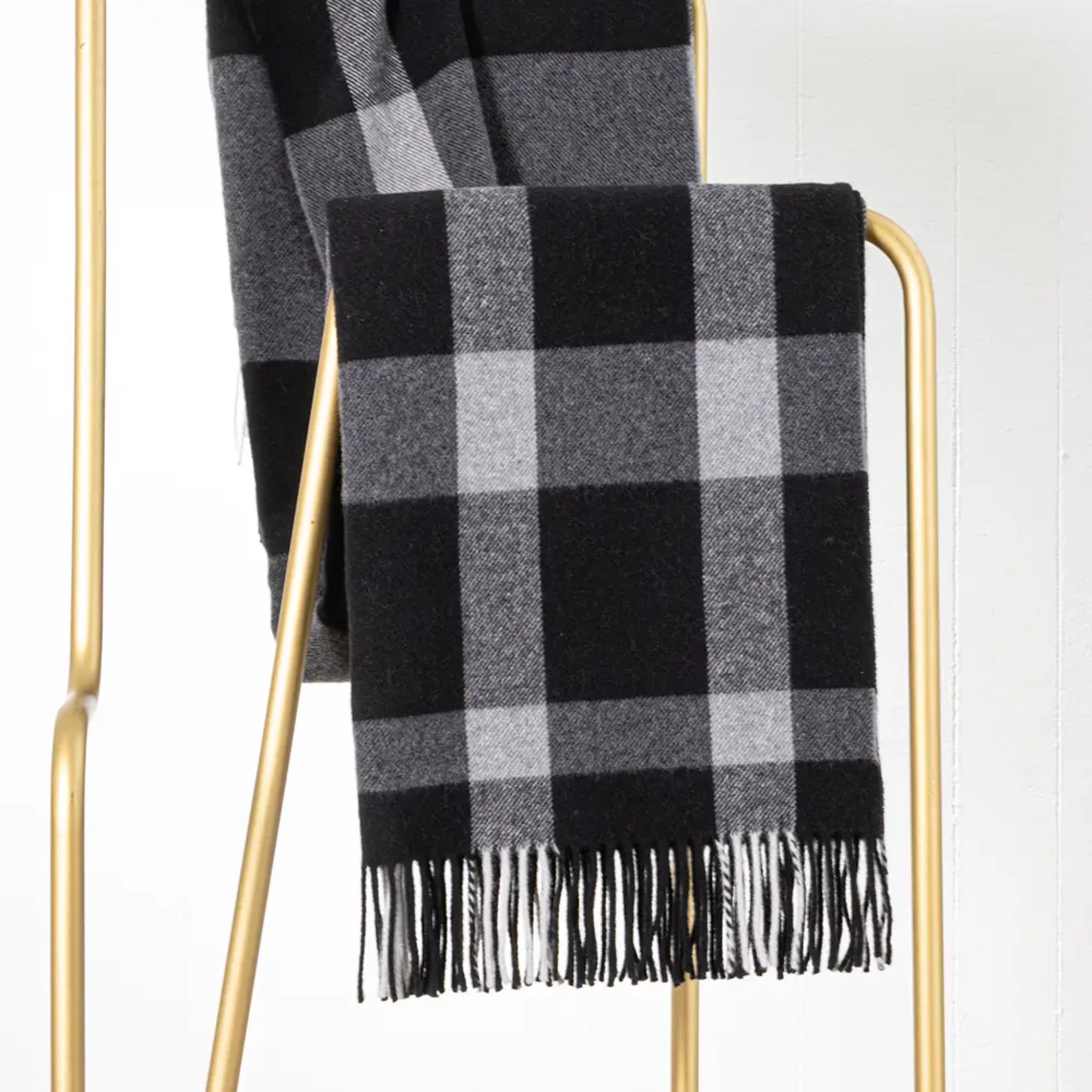 Plaid Degradee Pura Lana