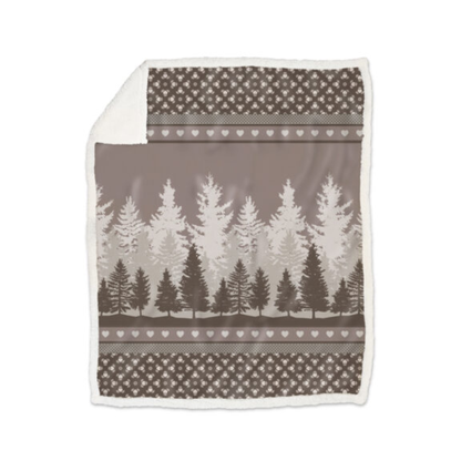 Plaid Morbidotto Foresta