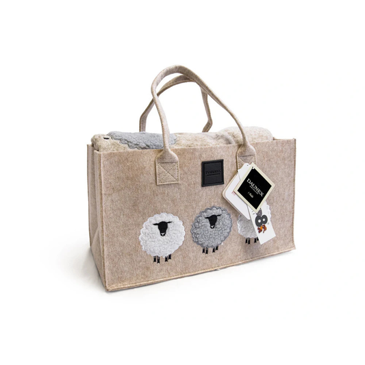 Plaid Morbidotto Friend in Borsa Tre Pecorelle