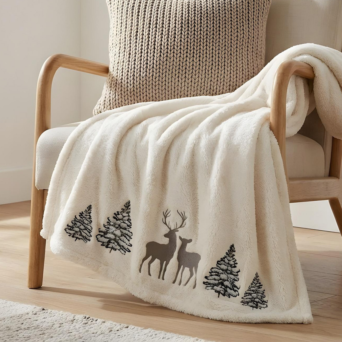 Plaid Morbidotto Sleep Silent Forest