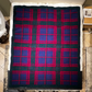 Plaid Boiled Wool Scottish Tartan Fine Serie
