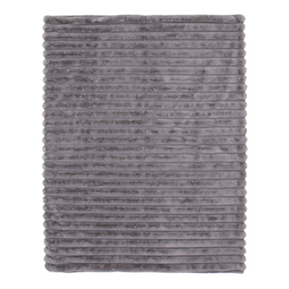 Plaid in pelliccia ecologica Onda di Peluche 6M35157