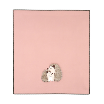 Plaid in pile con ricamo Abbraccio d'Amore 6M35140