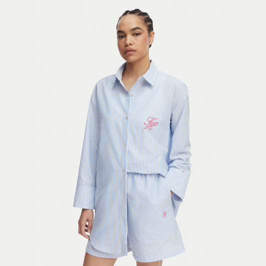 Seersucker Long Shirt THU00005289 UW0UW06474