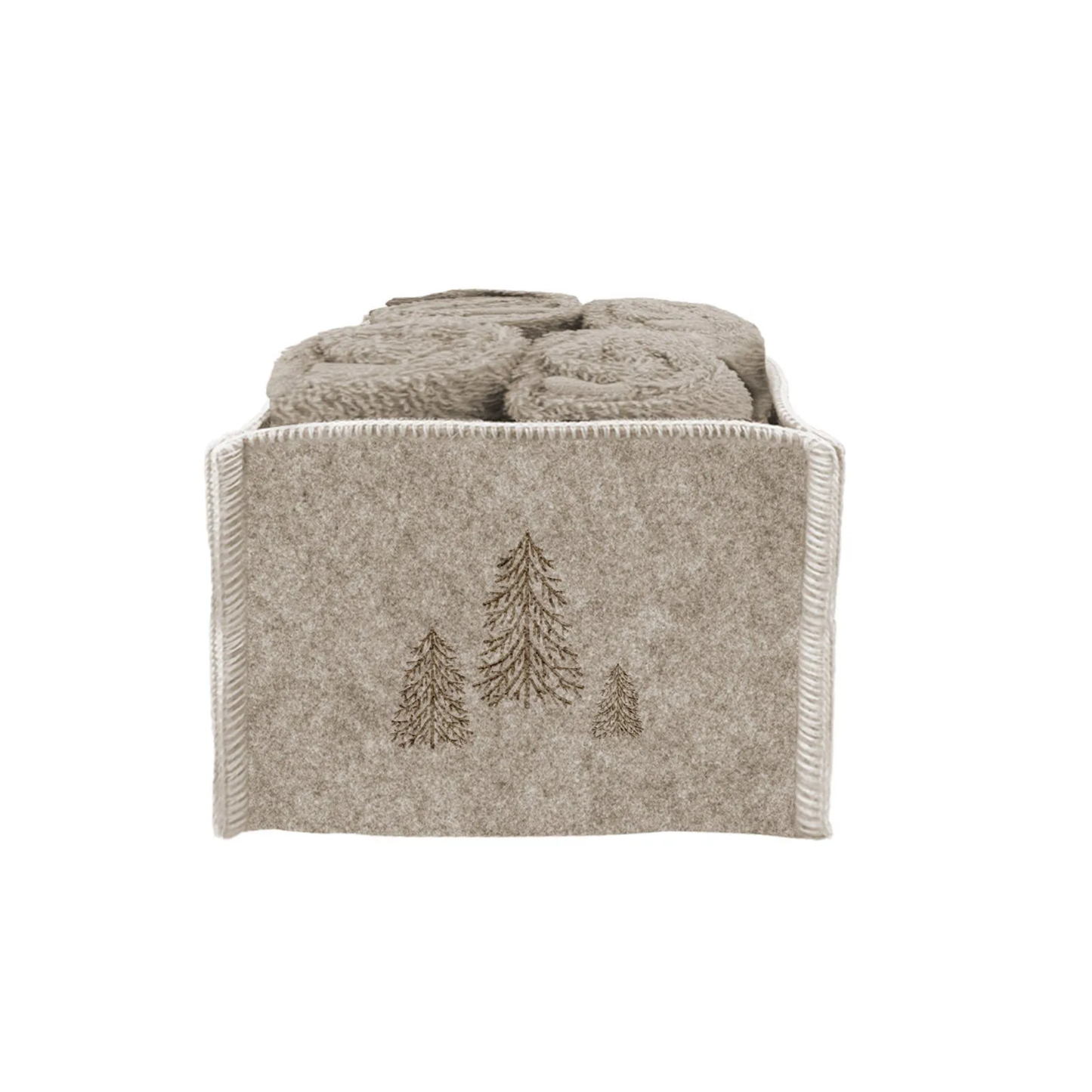 Set 4 lavette Abete in Feltro