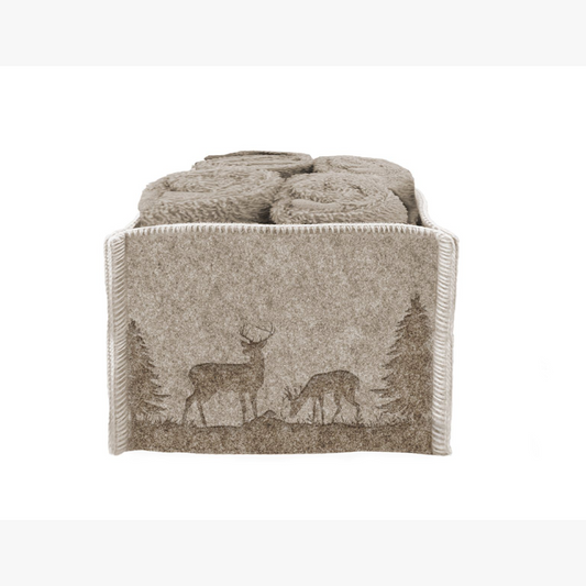 Set 4 lavette Montagna in Feltro