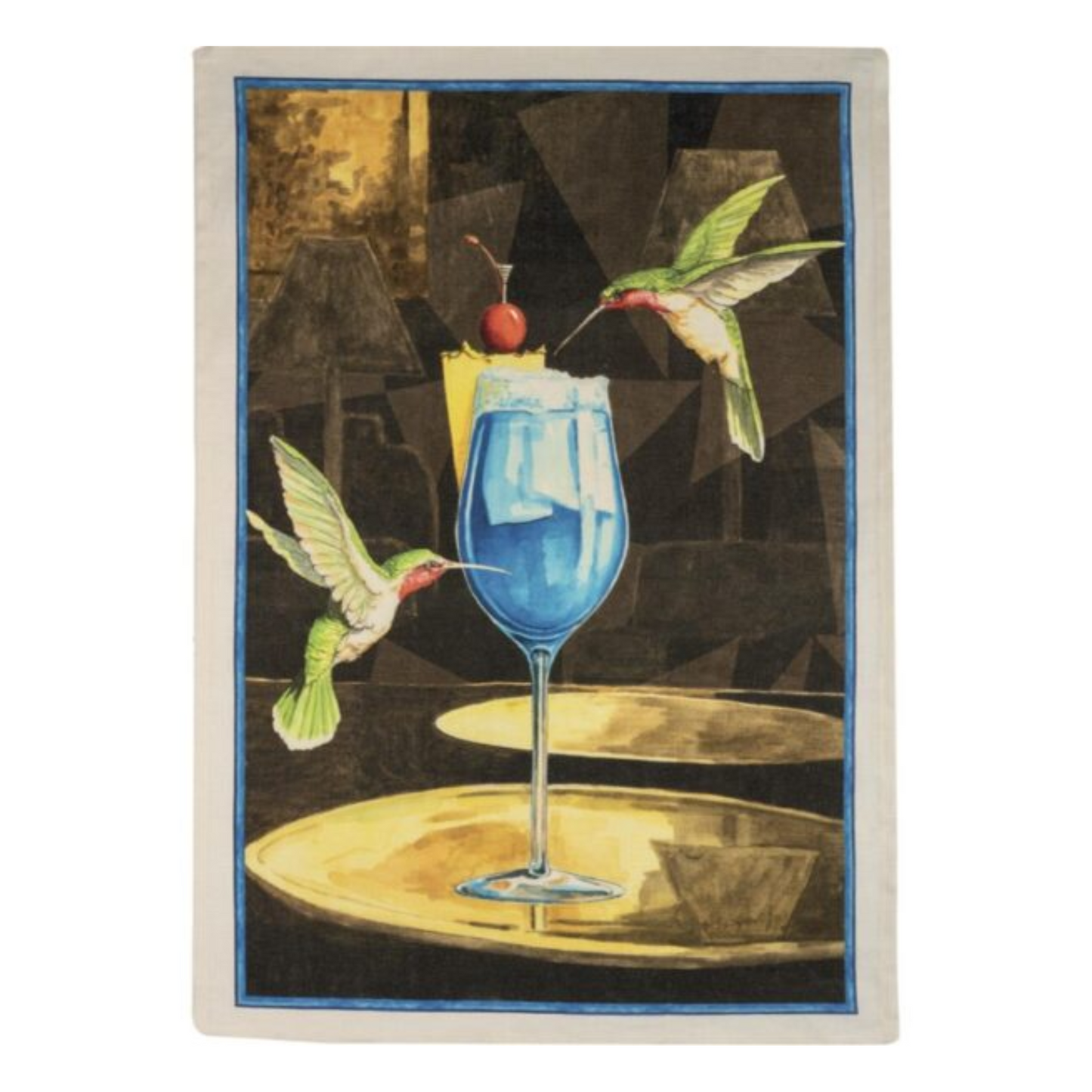 Strofinaccio Mojito Colibri in puro lino