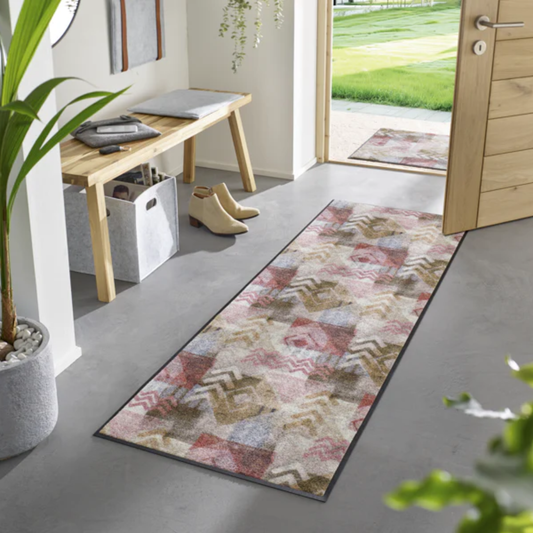 Tappeto antiscivolo Timesign Wash+Dry con bordo