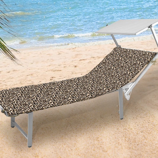 Telo Mare Microvelour Leopard