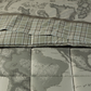 Trapunta Tartan Green In Raso Di Puro Cotone