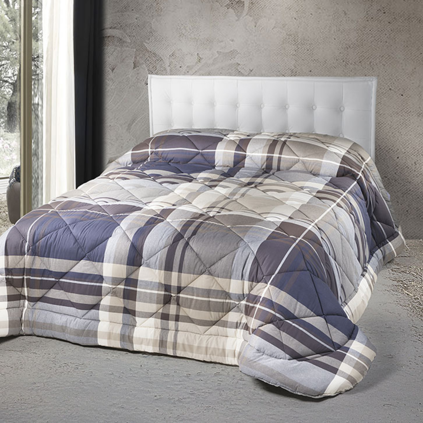 Trapunta Madison imbottitura Talko 100% cotone Tinto Filo