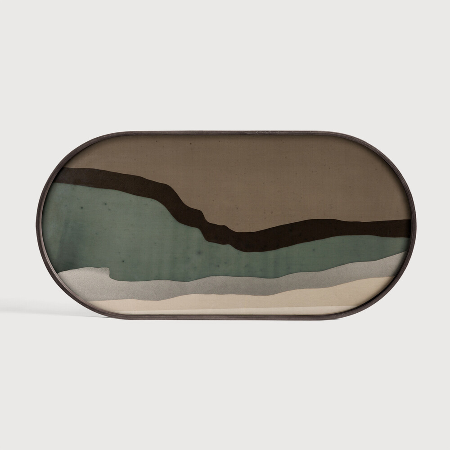 Vassoio Wabi Sabi in vetro 20580