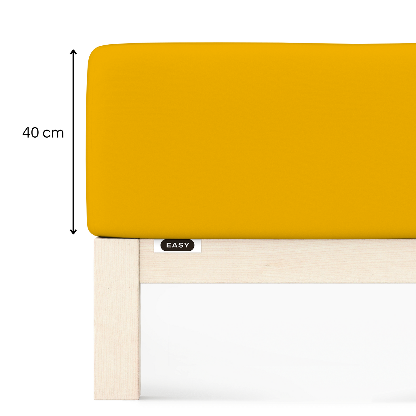 Lenzuolo sotto con angoli Boxspring h.40 Easy Jersey 5080B