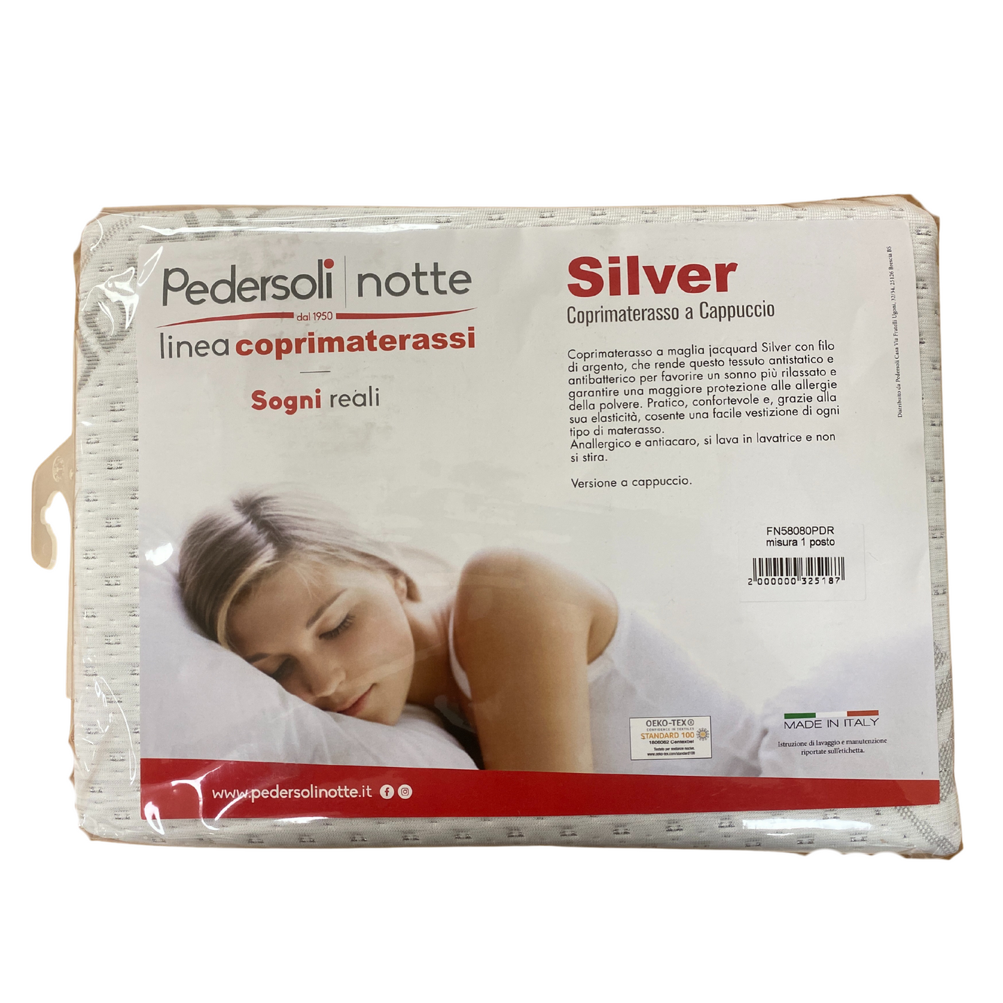 Coprimaterasso Silver Therapy
