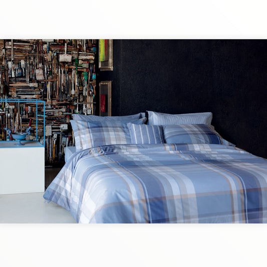 Parure letto Cairoli 100% cotone pettinato tinto filo