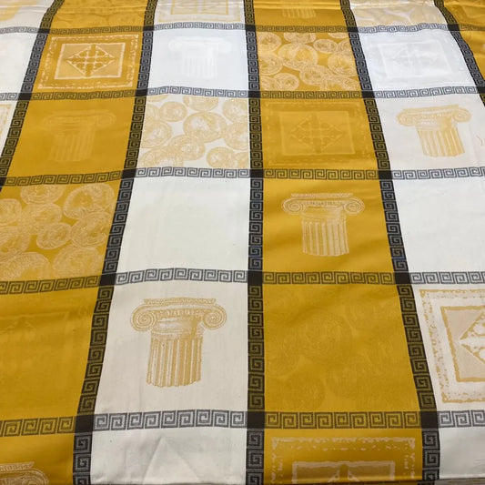 Tovaglia Raso Jacquard Antico Sole Pedersoli Casa - Customer's Product with price 79.40 ID E_RaxnEr9UepUi95vqnqhuw4