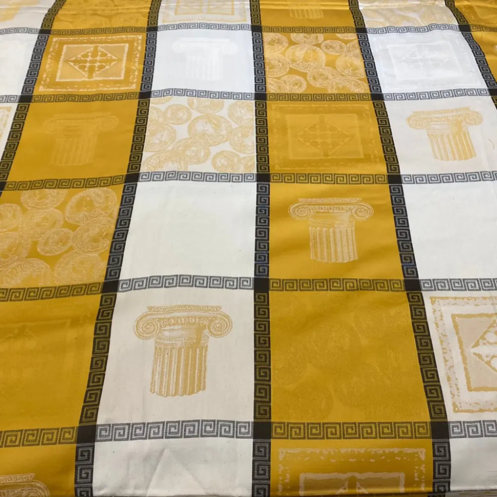 Tovaglia Raso Jacquard Antico Sole Pedersoli Casa - Customer's Product with price 81.60 ID 3E1XsreZdyV7KnLbCOwVPX4w