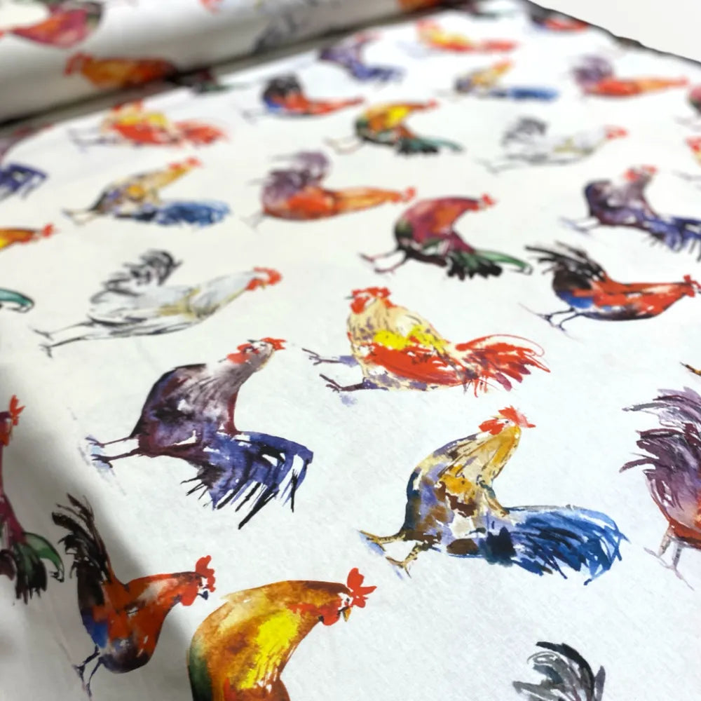 Tovaglia Galline Caraibi su misura in panama di cotone Pedersoli Casa - Customer's Product with price 38.60 ID QuEZVOJcsEsUSIZxDZNyhpyo