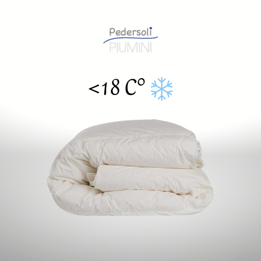 Piumino LEI&LUI Cambric Extra Active Cotton + Protex - Ungheria - invernale Piumini Pedersoli