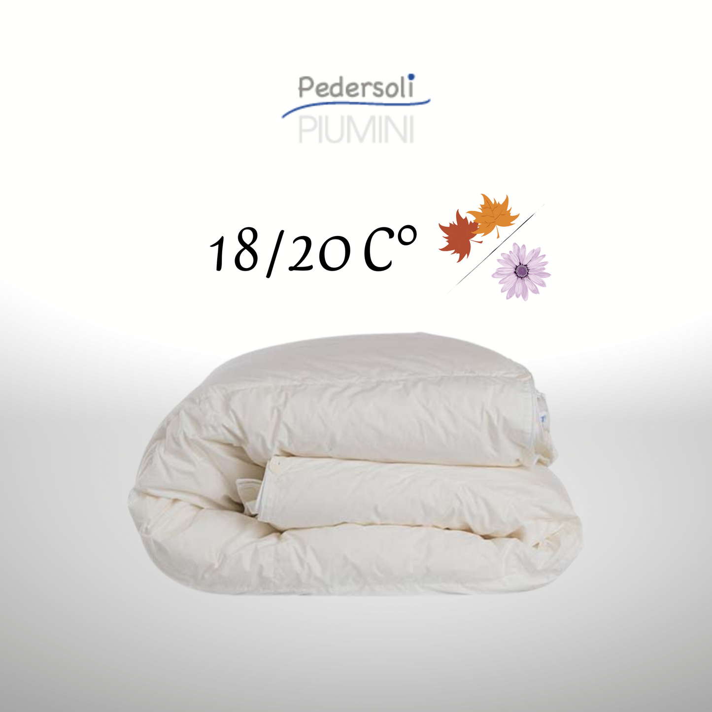 Piumino Superior Protex + Active Cotton Bianco Soffice Mezza Stagione