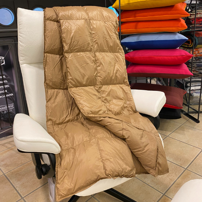 Fashion Plaid in vero piumino d'Oca