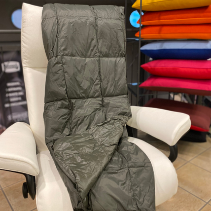 Fashion Plaid in vero piumino d'Oca