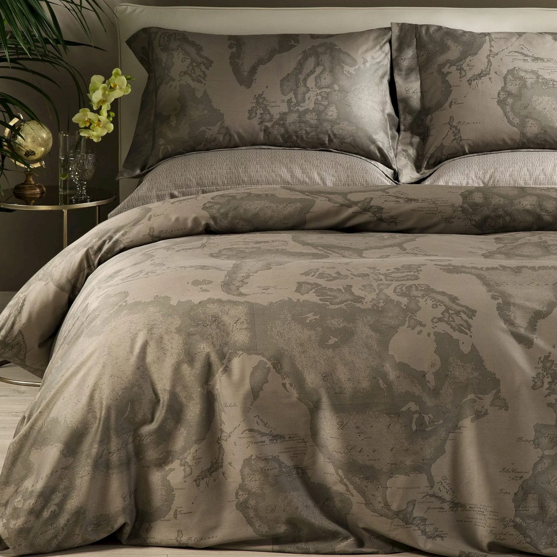 Luxudecor Set copripiumino floreale per letto king size, 7 Luxudecor Set copripiumino floreale per letto king size, 7