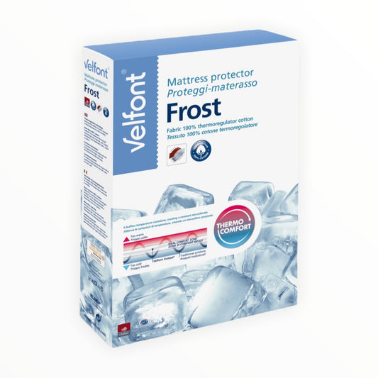 Coprimaterasso Frost 100% cotone termoregolatore Velfont